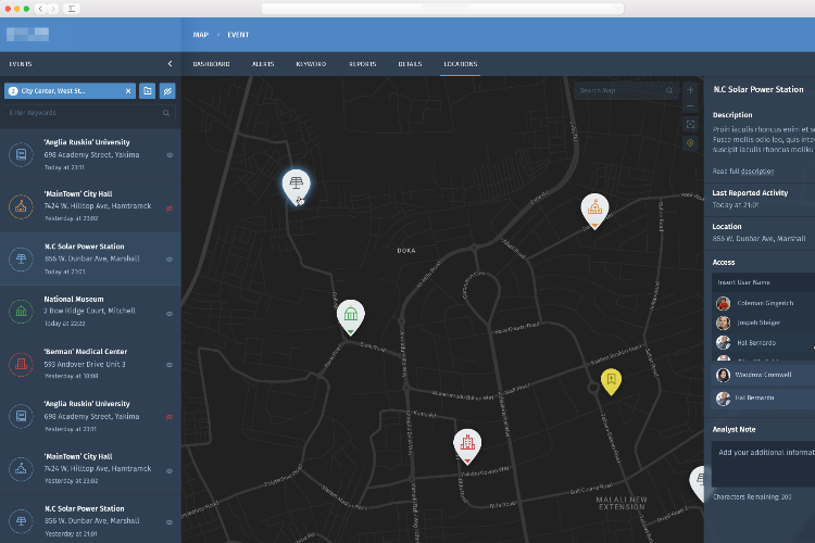 Open Zoomed Related Entry Security Web Application