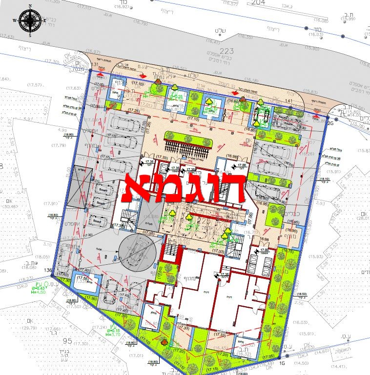 Entry 227581 in בינוי ופיתוח - Land planing by רחימה יצחק - שרותי אדריכלות