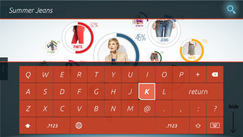 Entry 134475 in UI,UX,NUI design for Kinect, Ipad Clients by Johnatan Ivan Alperson