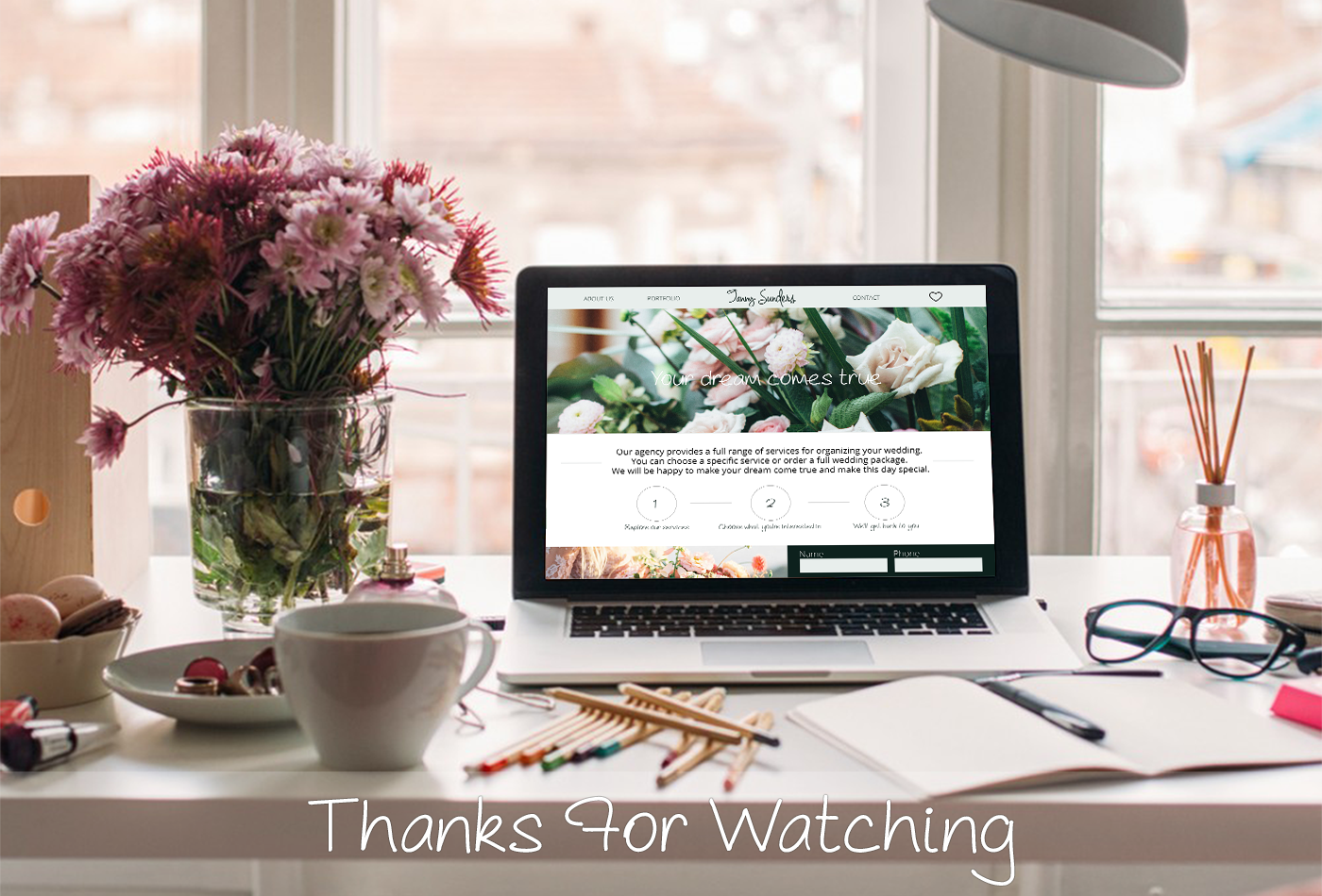 Entry 147665 in Landing - Wedding Agency by וסיליסה סוגק