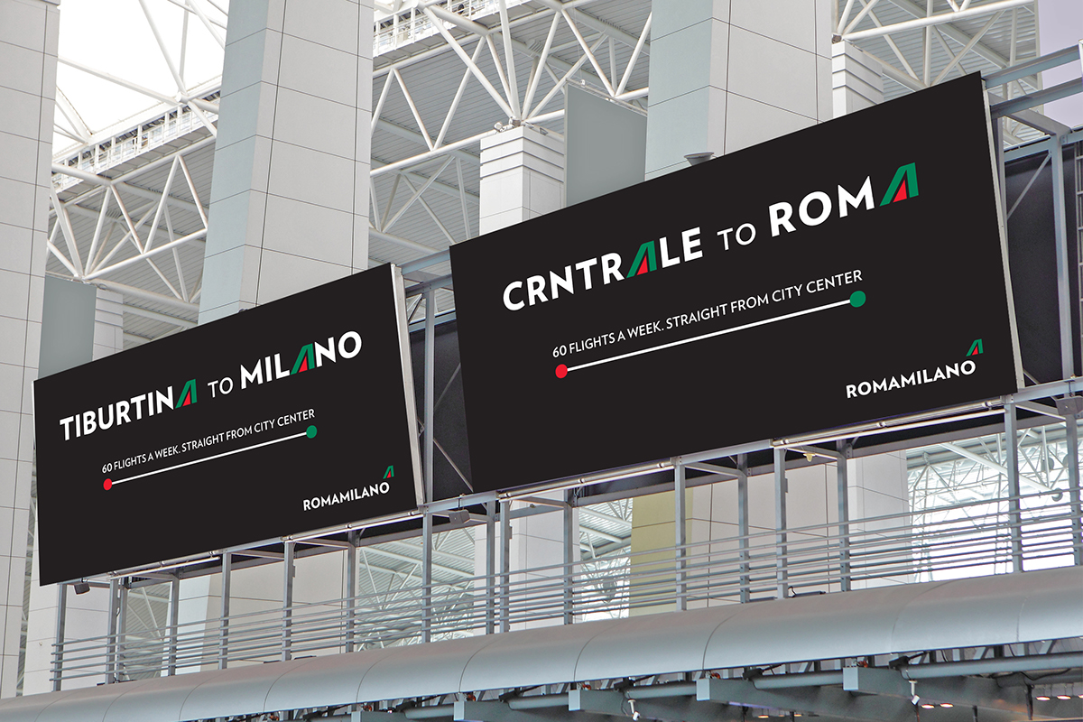 Entry 85279 in ROMAMILANO | Alitalia by 28/8 Design