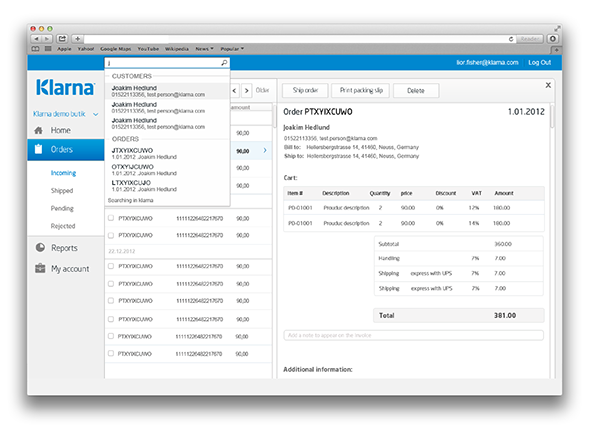 Entry 112002 in New Klarna online by עירית שיינזינגר