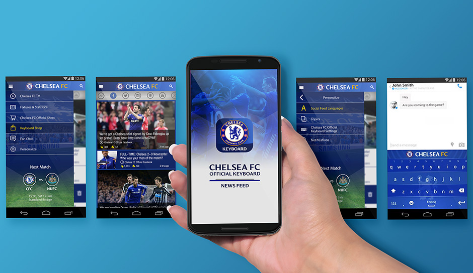Entry 132926 in Chelsea FC Newsfeed & Keyboard by סטודיו אוטוגלידה