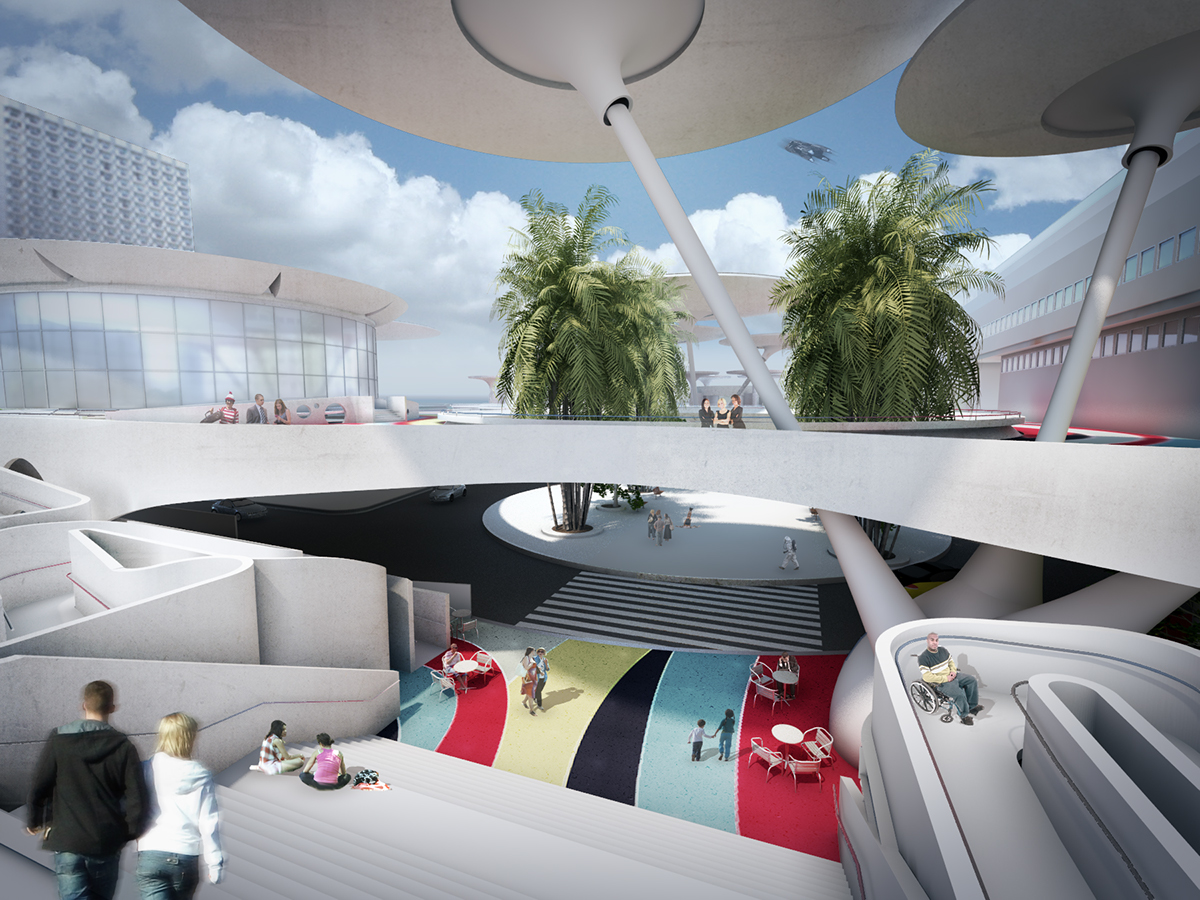 Entry 146570 in Reimagining "Atarim" square by KLOOM STUDIO