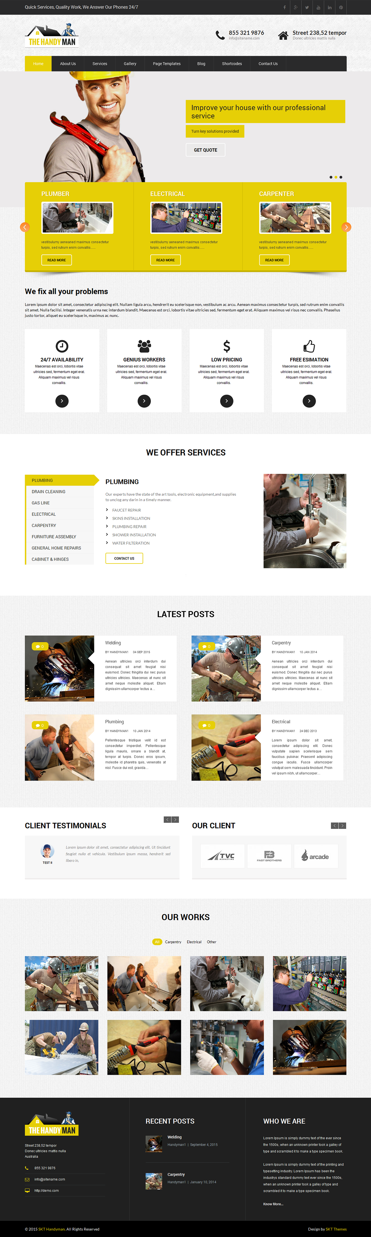Entry 182576 in Fix IT-Handyman WordPress Theme by SKT Themes