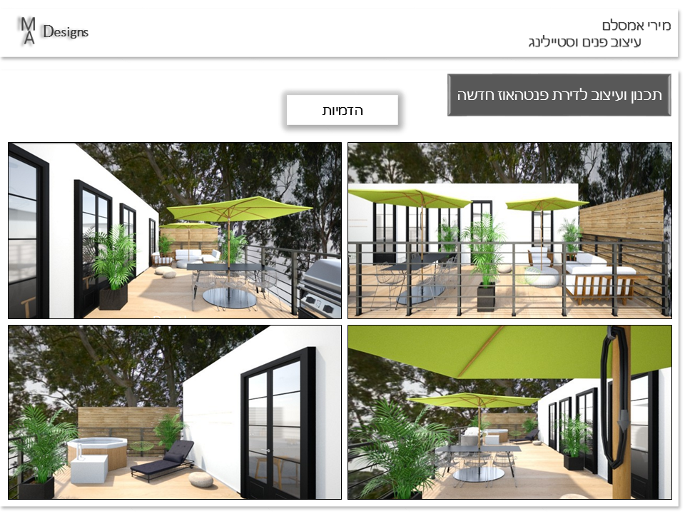 Entry 119188 in תכנון ועיצוב פנטהאוז חדש by MA Designs