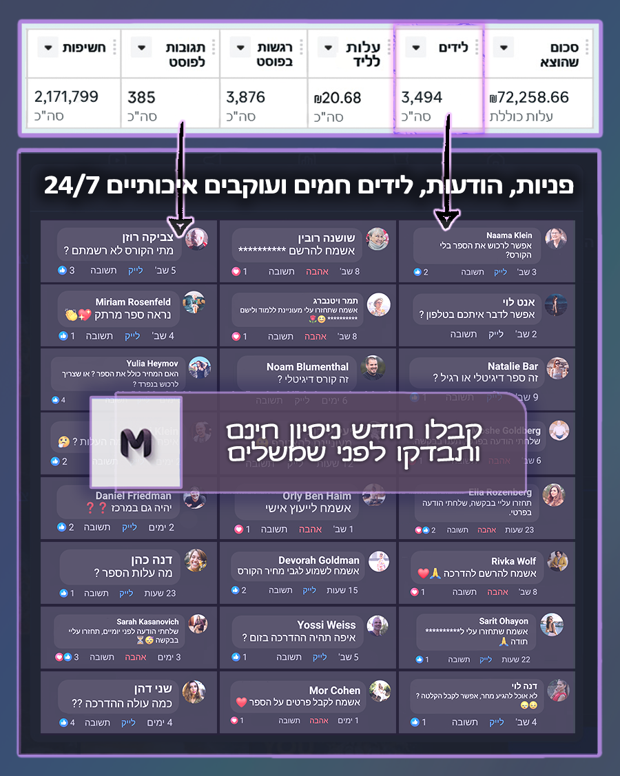 Entry 341092 in 2. זרם קבוע של פניות ומתעניינים by מיכה מורדכי