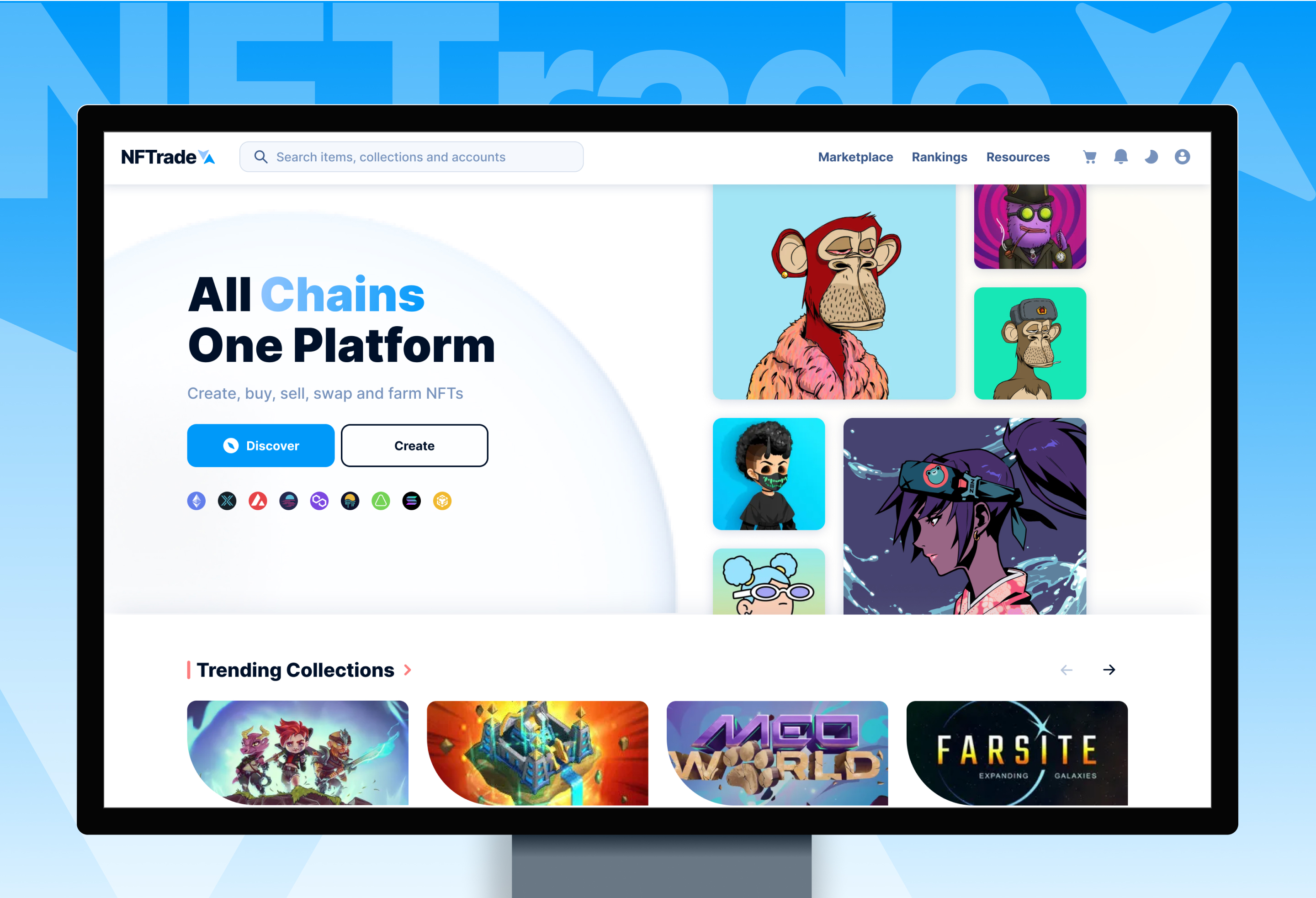 Entry 349878 in NFTrade ·&nbsp;UI UX Design by Gilad Cohen · Product Designer