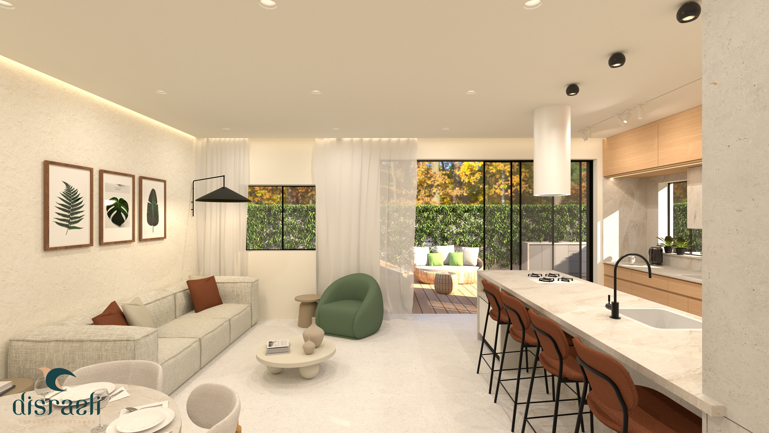 Entry 344623 in תכנון ועיצוב דירה by Disraeli Studio