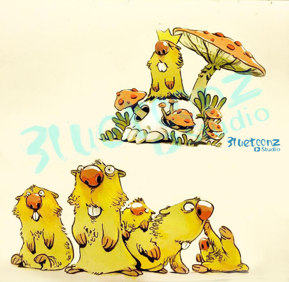 Entry 160471 in Character desing by Bluetoonz Studio