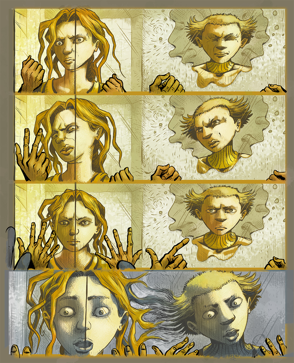 Entry 146443 in Mycelium Seep - Page Drawing process 24 by KLOOM STUDIO