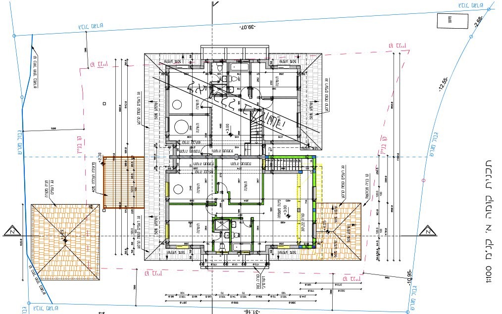 Entry 92293 in הגשות להיתר. Revit by Ricci Concept