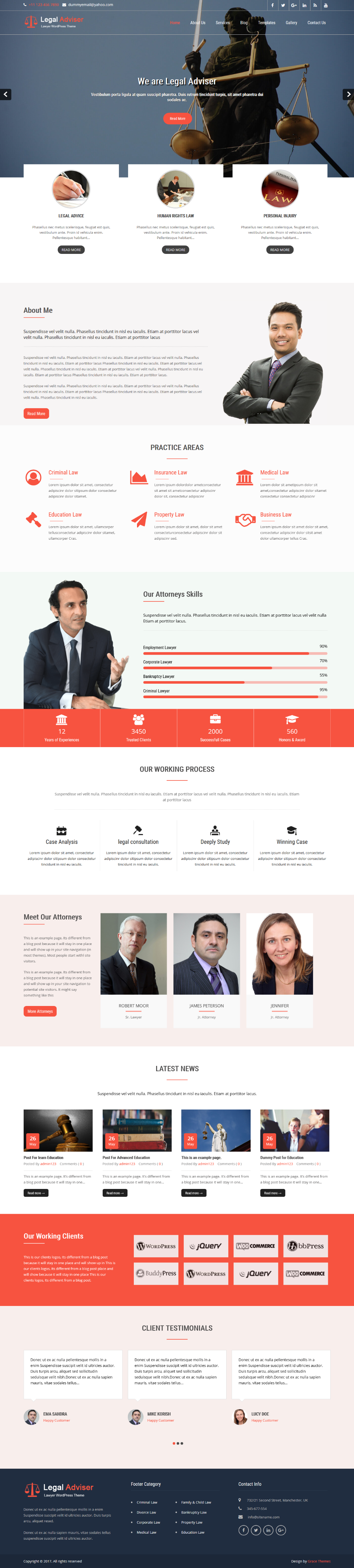 Entry 182718 in Legal Adviser by Grace Themes