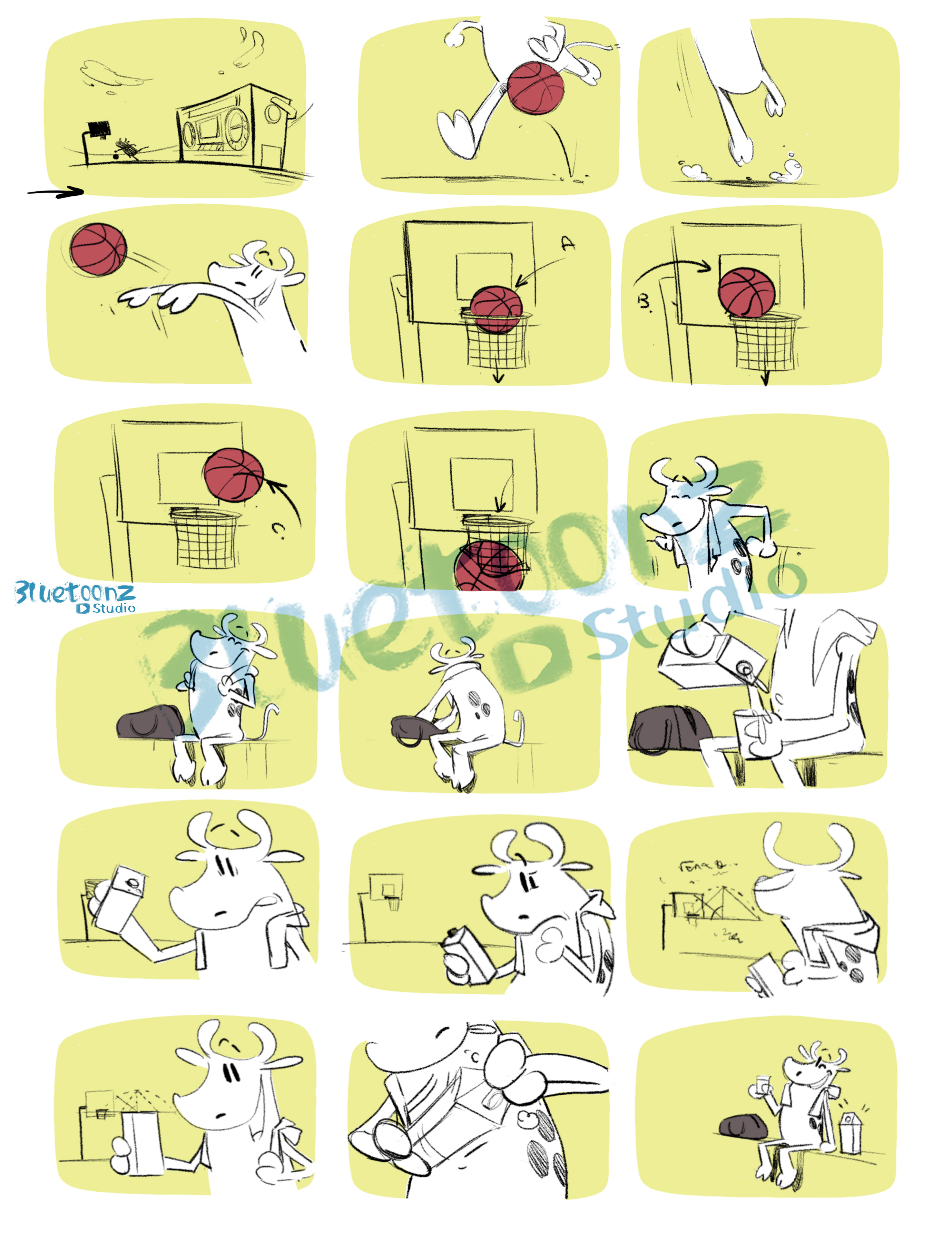Entry 160494 in Storyboard by Bluetoonz Studio