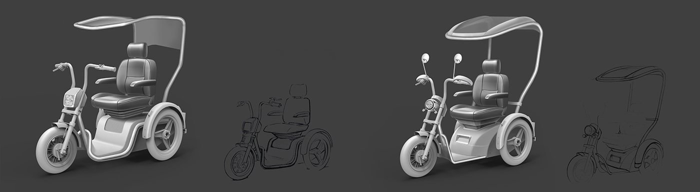 Entry 212770 in Scooter for Afikim with StudioLama by Igaleye design