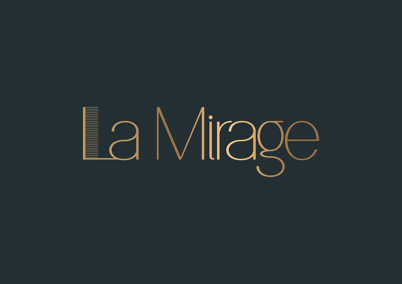 Entry 218975 in La Mirage | Hair Salon by הילה יצחקי | עיצוב גרפי