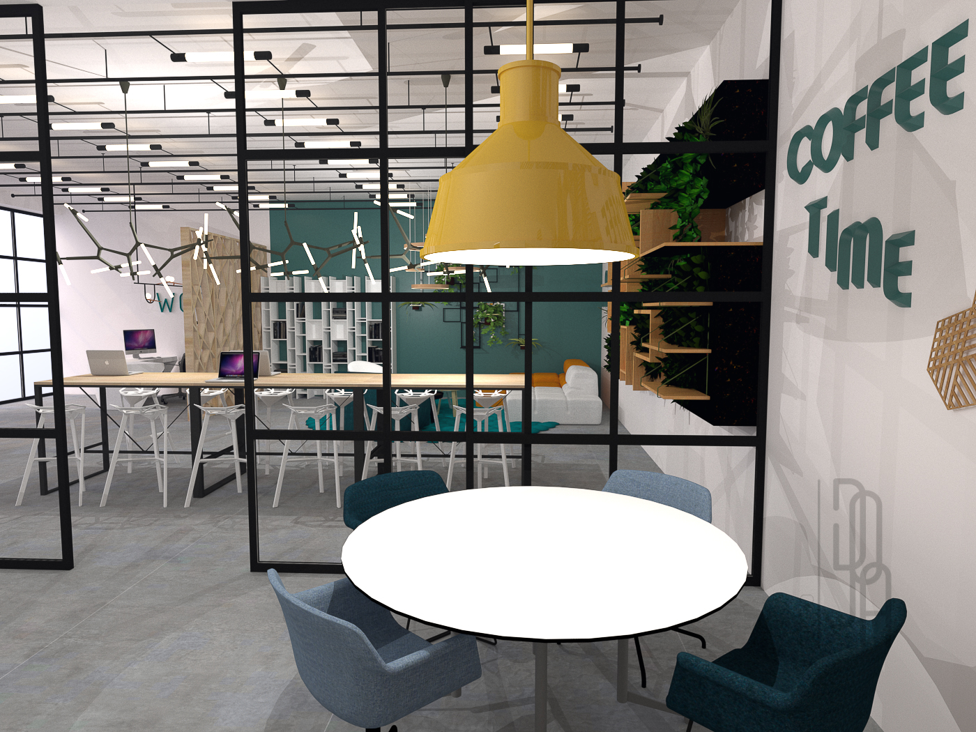 Entry 188050 in Office Coworking by Doja Studio Interior Design