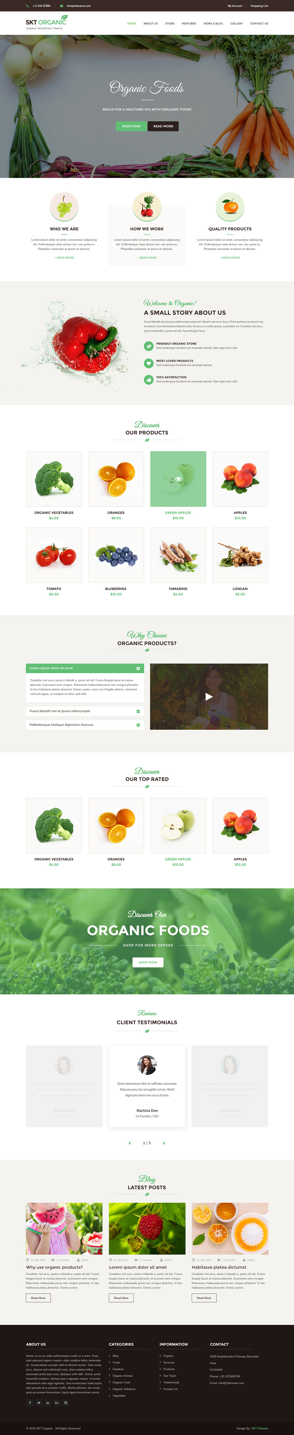 Entry 182270 in Organic by SKT Themes