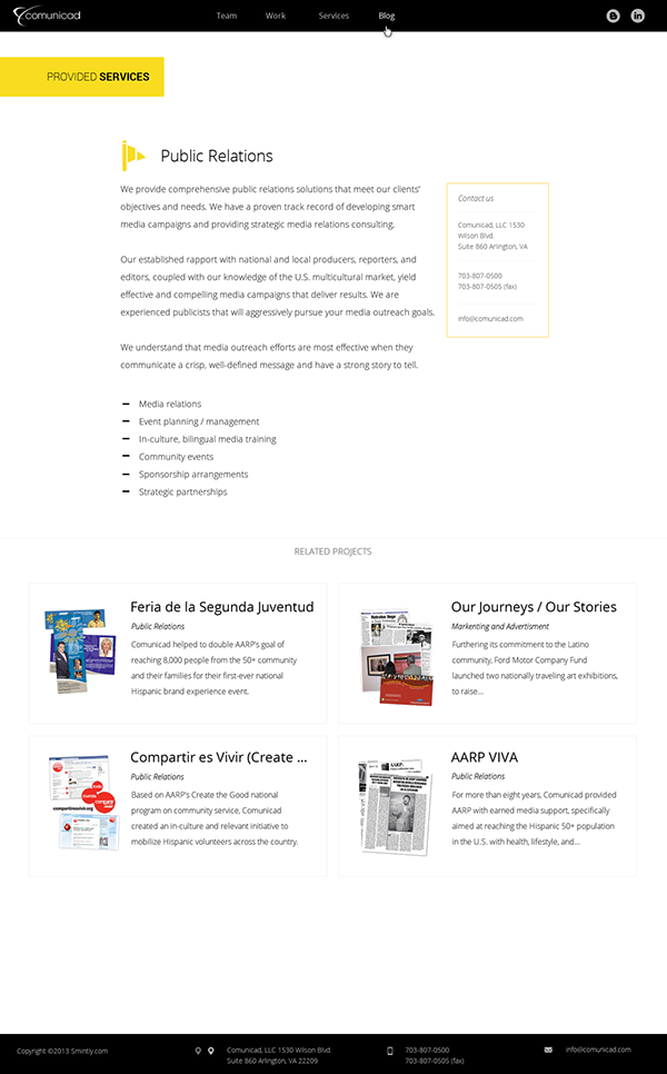 Entry 146083 in Marketing Company Website by iKantam