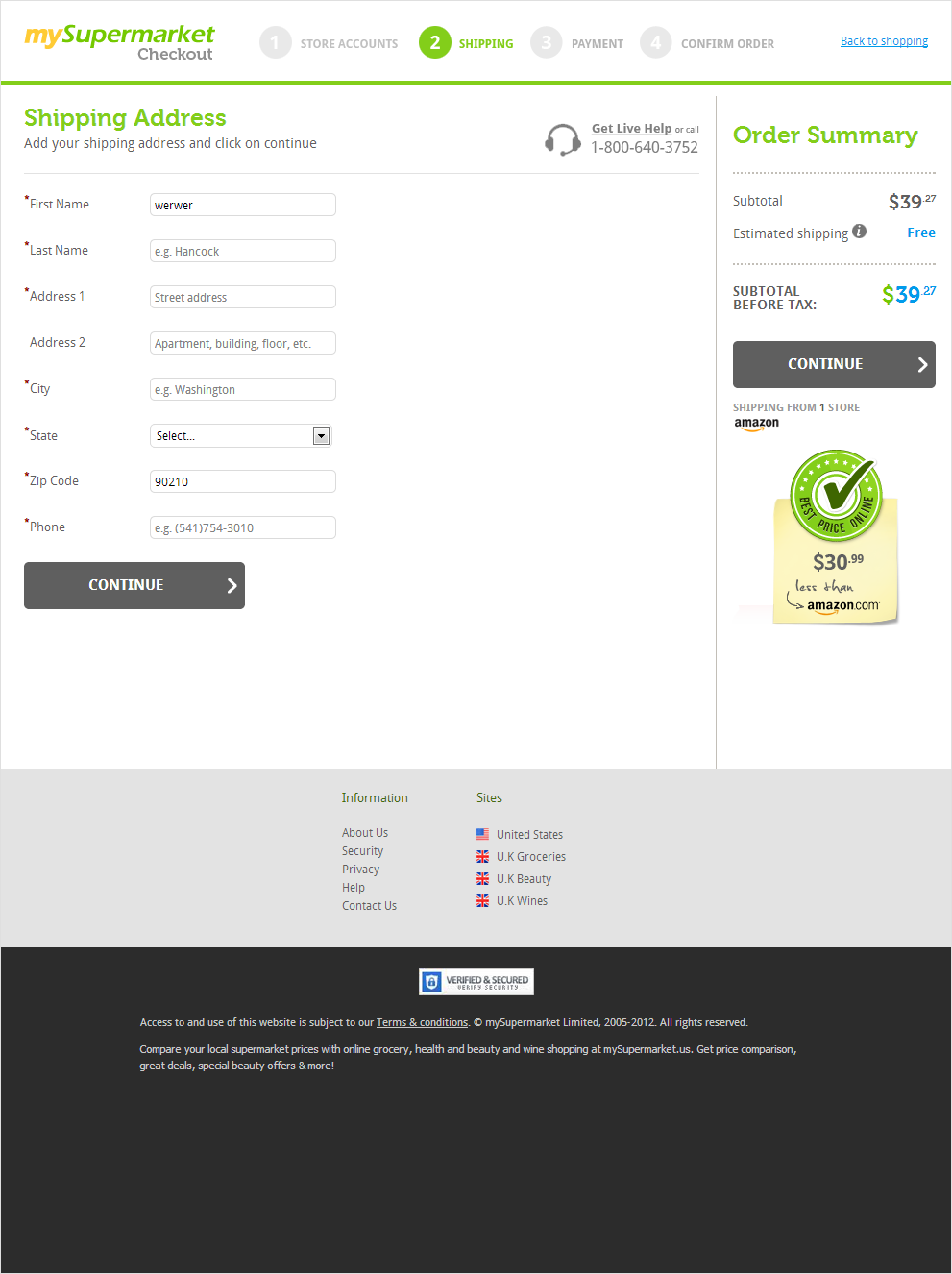 Entry 103545 in mySupermarket USA by Gy