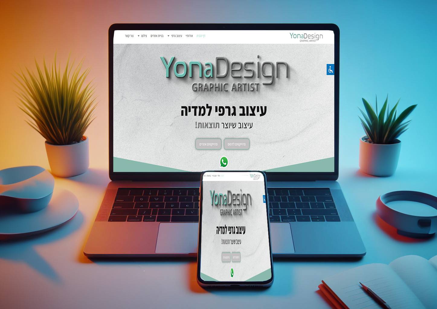 Entry 309668 in בניית אתרים by יונה עיצוב וצילום