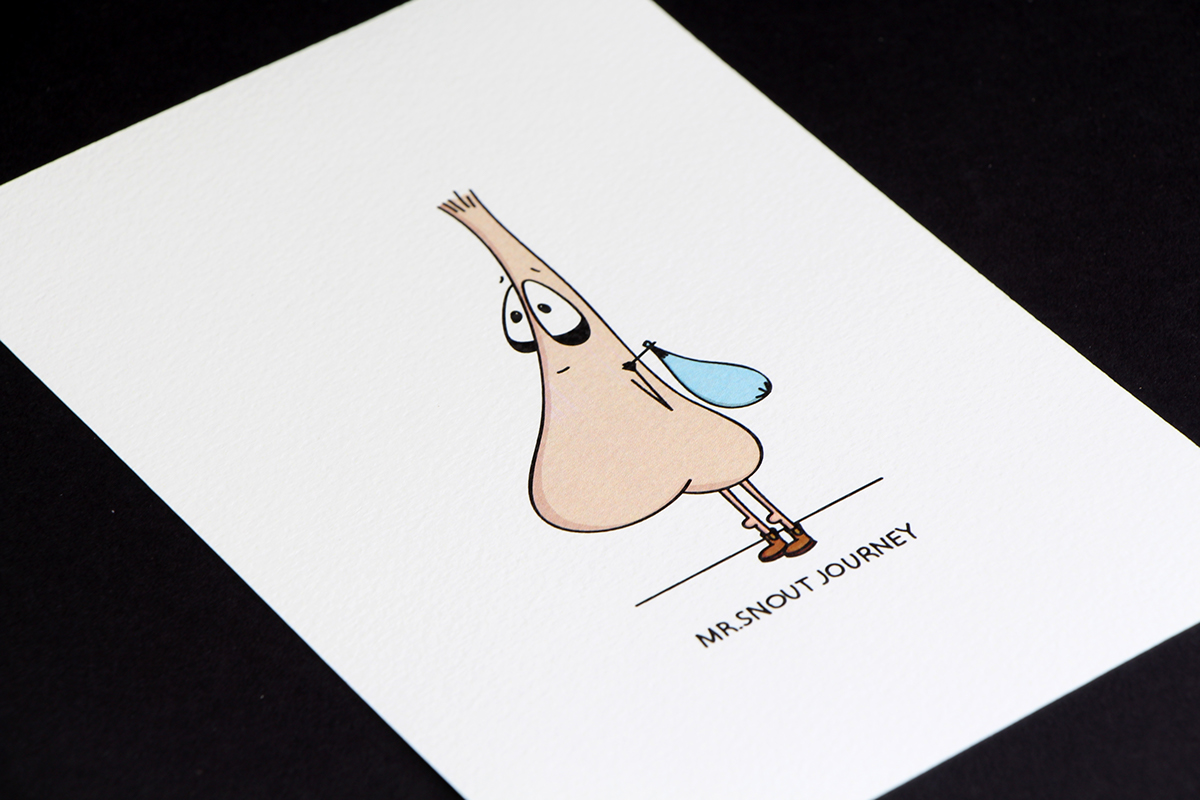 Entry 89975 in illustrated postcard by אור נגר