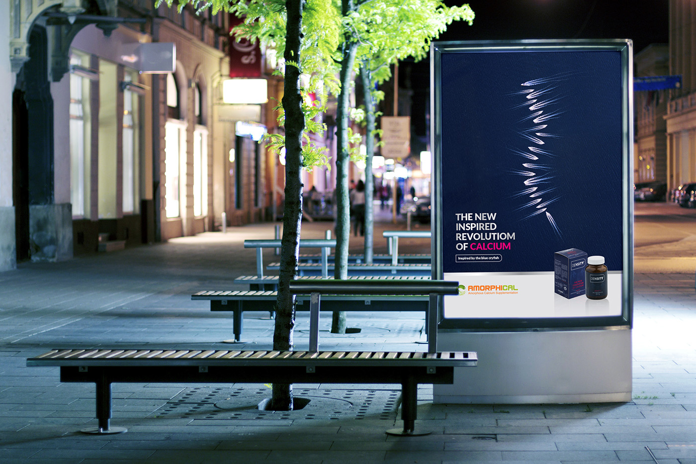 Entry 135886 in Amorphical - Density (Calcium) - Creative ADS by nitzan slutzki graphic designer