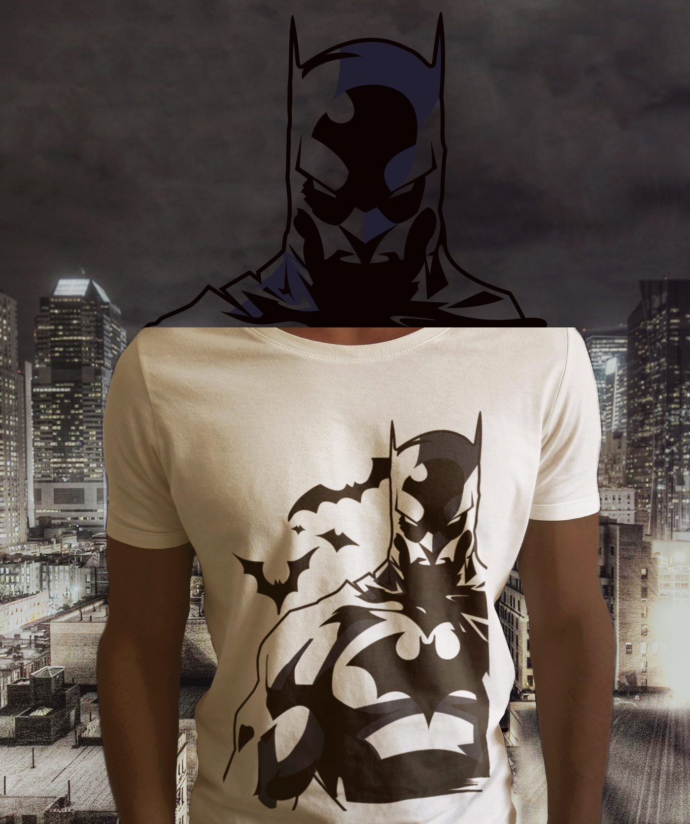 Entry 102731 in Vector/Print - Batman T-Shirt by UX&UI Designer