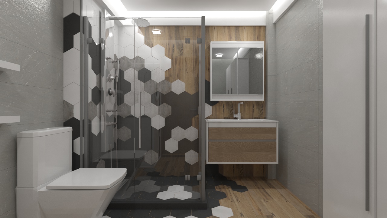 Entry 192912 in Bathroom Design by MladMa