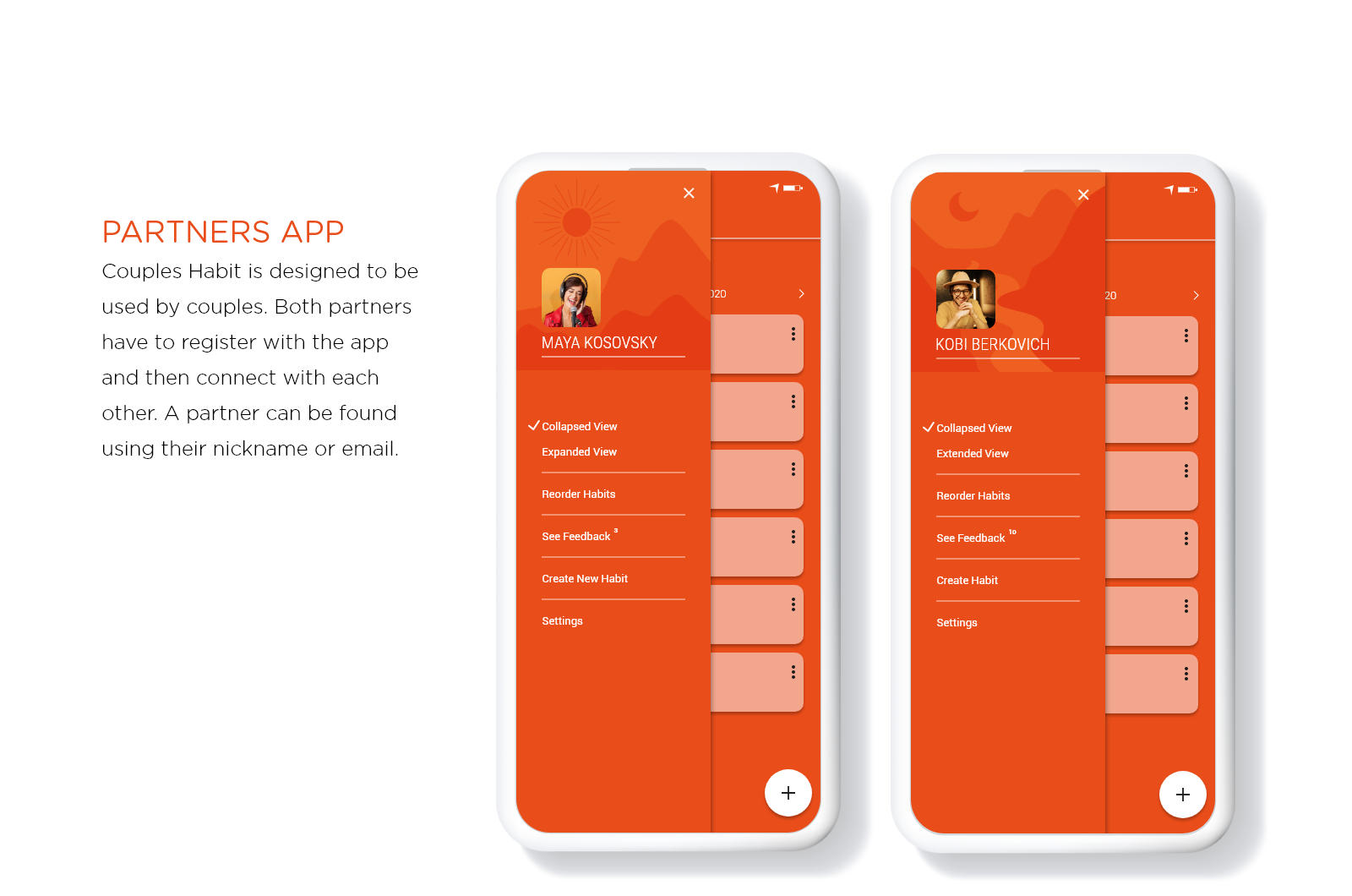 Entry 252553 in Couple Habit App by אולה ניקולנקו