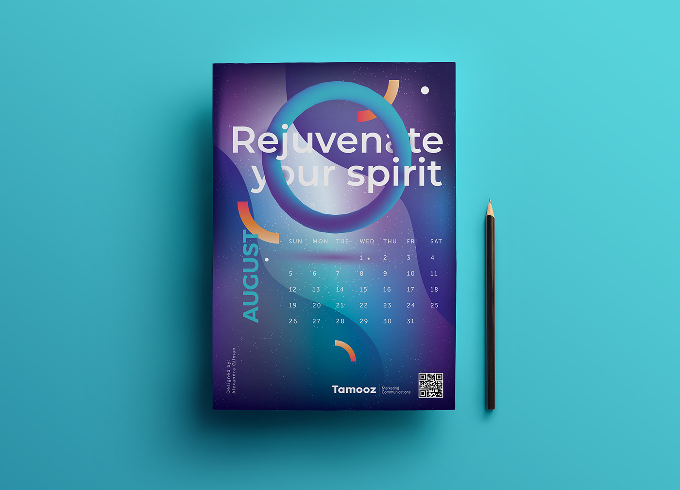 Entry 209167 in CALENDARS for Clients as a gift for New Year by jetblack.studio