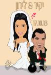 Open Zoomed Related Entry wedding Invitation