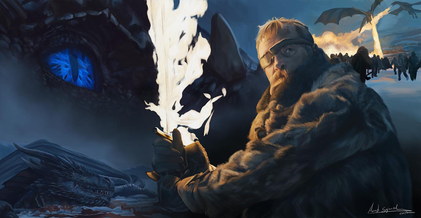 Entry 244416 in Game of thrones - Season 07 by Aviad Sajevitch Art & Illustrations