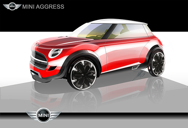 Entry 157072 in Mini ReDesign:Mini Aggress by Design Shabtai