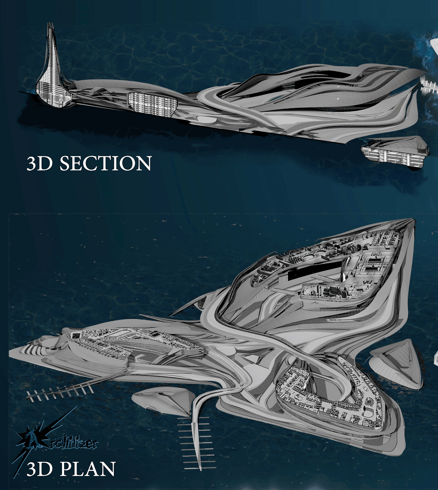 Entry 184962 in Overall Floating City by Freelancer