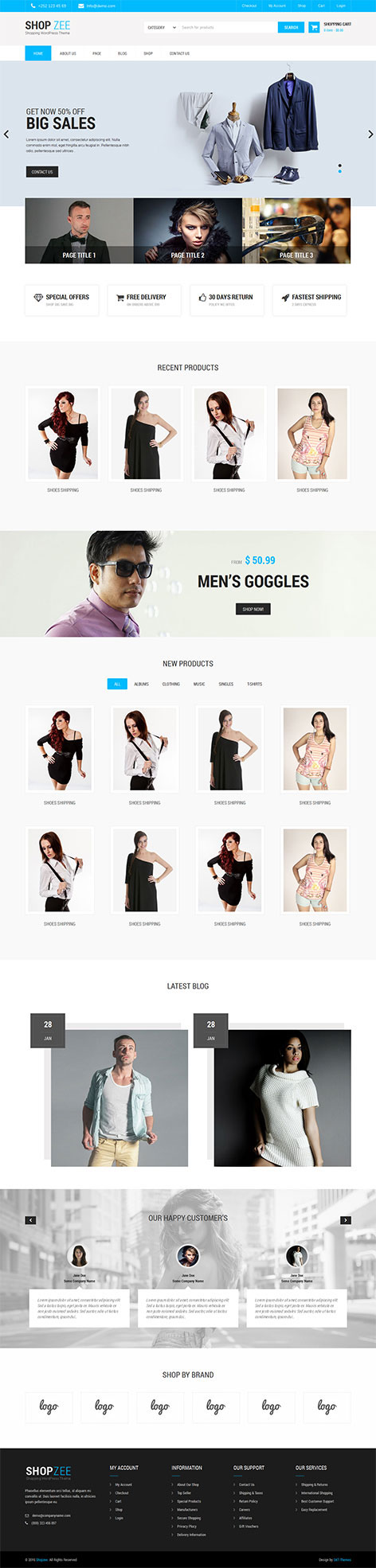 Entry 182499 in eCommerce WordPress theme by SKT Themes