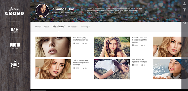 Entry 146100 in Photo Social Network by iKantam