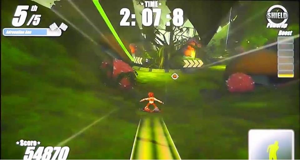 Entry 145420 in Galactic Surfers: motion capture video game by FLUX Strategic Design