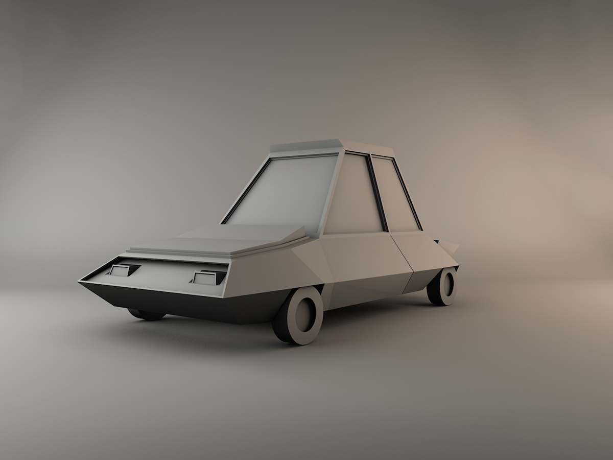 Entry 85120 in Low Poly Car by Karazha Evgenia