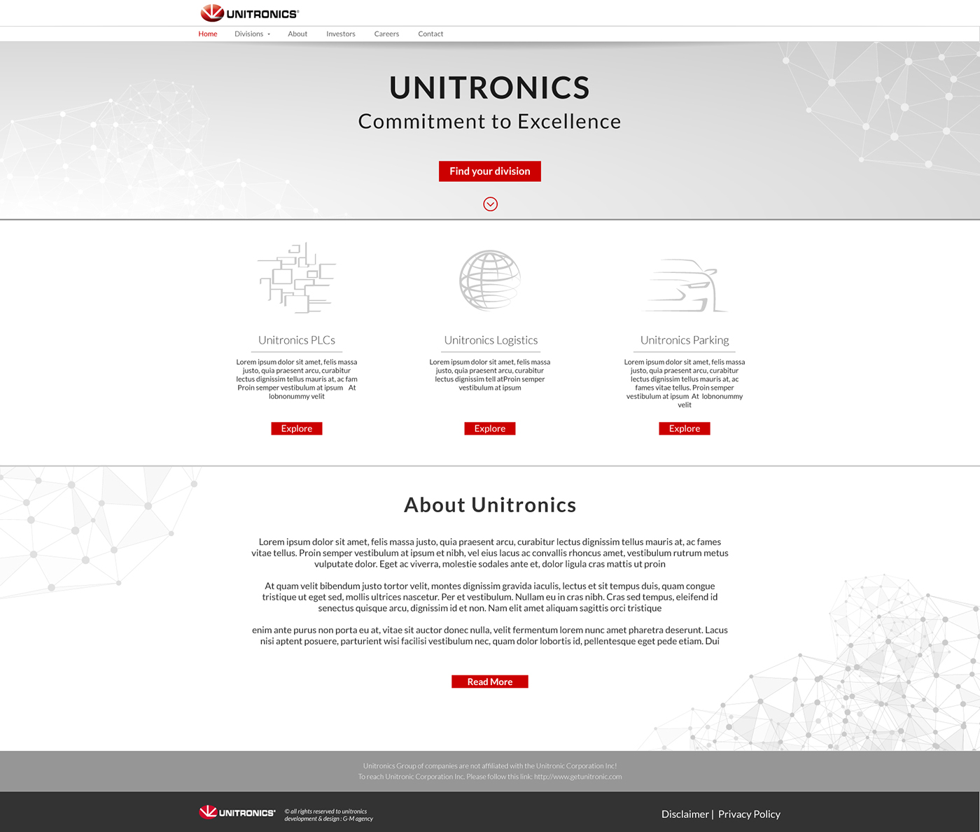 Entry 124872 in Wedesign - Unitronics group by Ayla Designs
