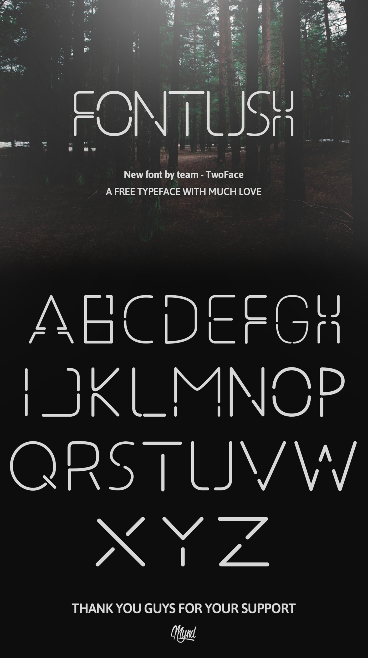 Entry 91572 in Fontush | New Font by גל מור יוסף