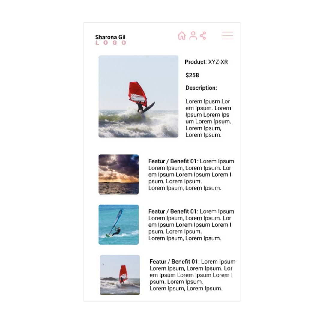 Entry 338465 in UX/UI-Figma by שרונה מאפיינת ומעצבת לדיגיטל - UX/UI Designer
