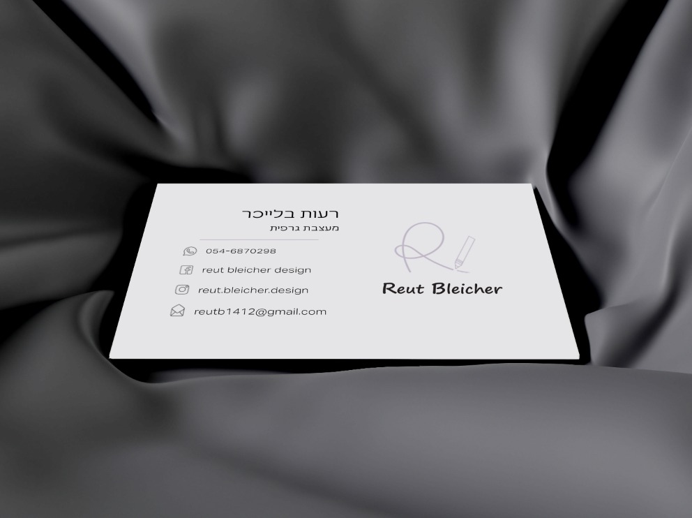 Entry 332695 in Portfolio by Reut Bleicher Design