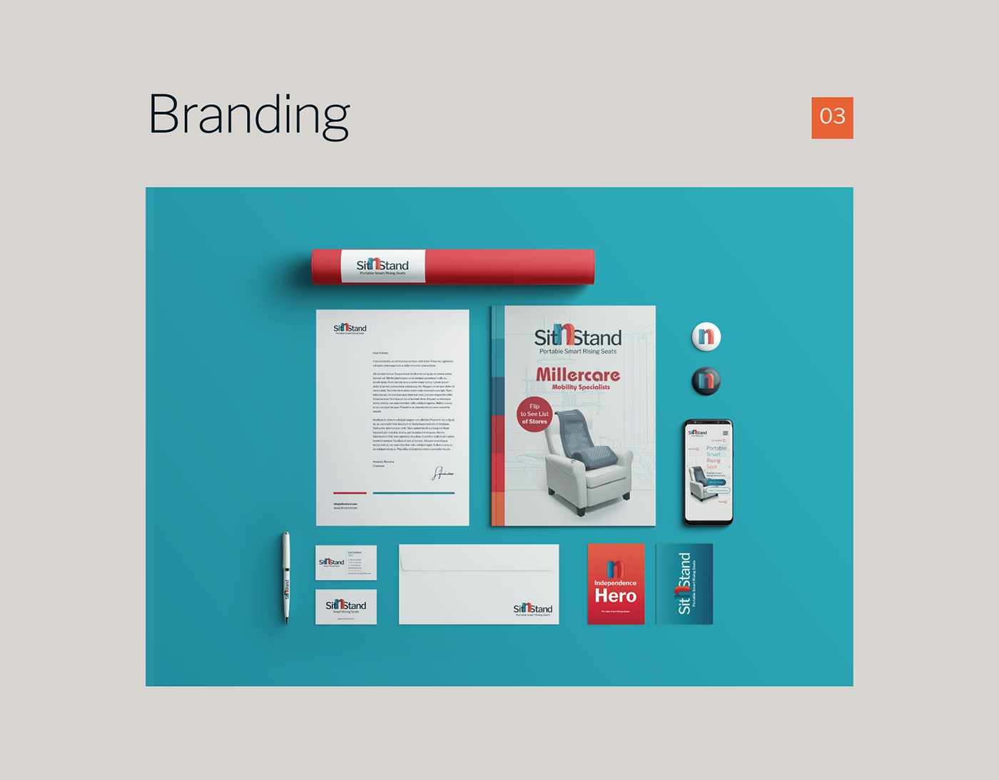 Entry 211101 in SitnStand- Full branding, UI/UX by AM STUDIO