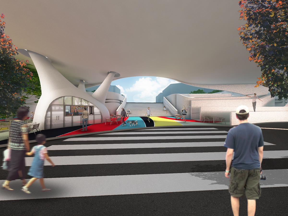 Entry 146572 in Reimagining "Atarim" square by KLOOM STUDIO