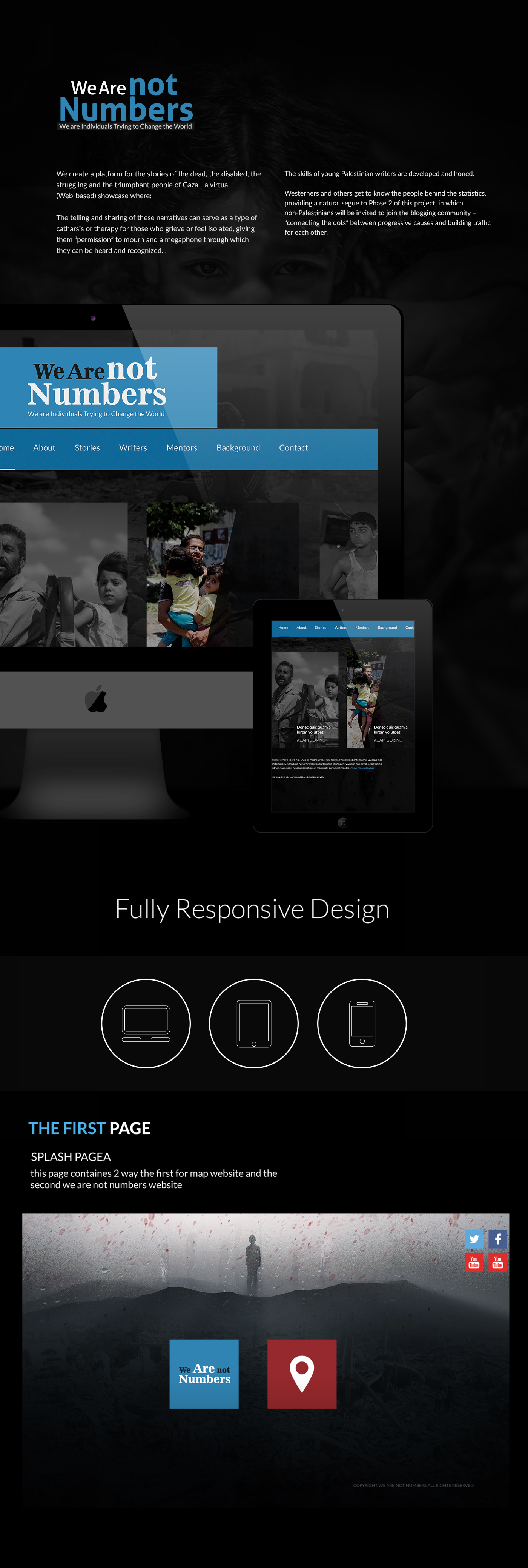 Entry 143380 in We Are Not Numbers Web. by Haweya company