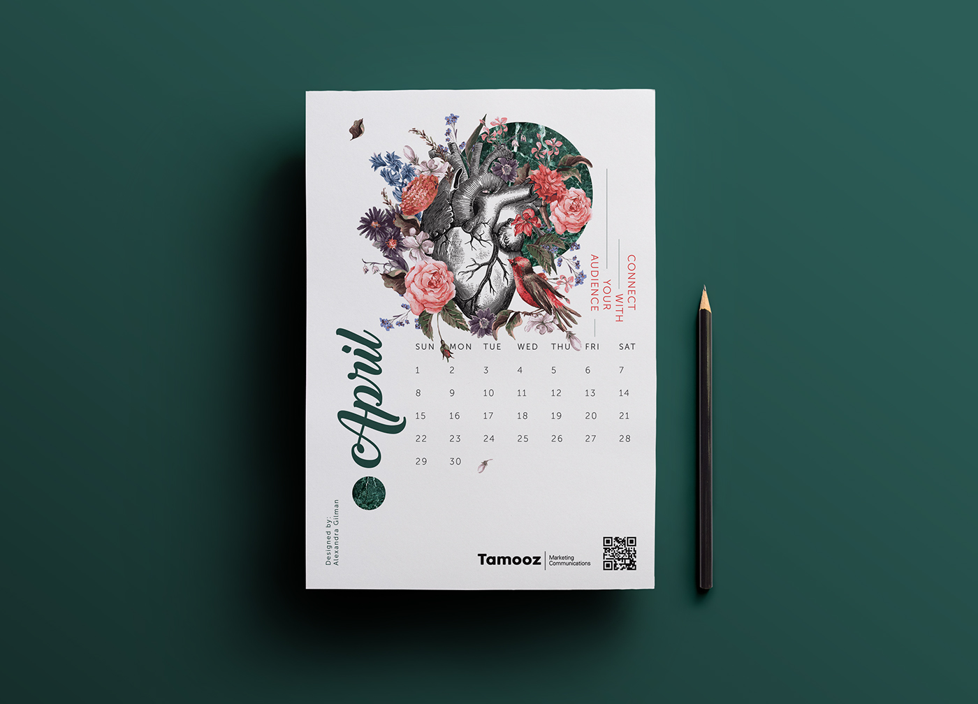 Entry 209165 in CALENDARS for Clients as a gift for New Year by jetblack.studio
