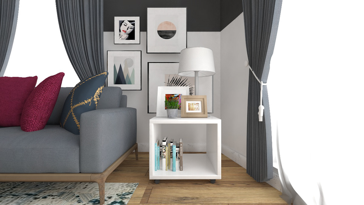 Entry 192952 in Living room interior design by MladMa