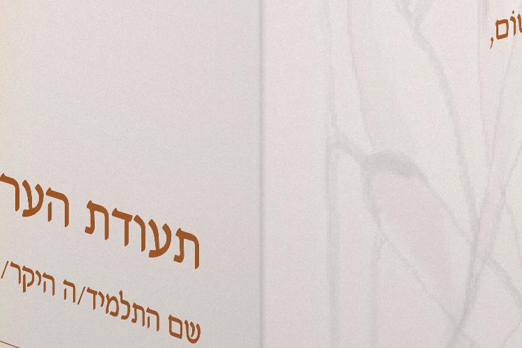 פולדר לתעודה thumbnail
