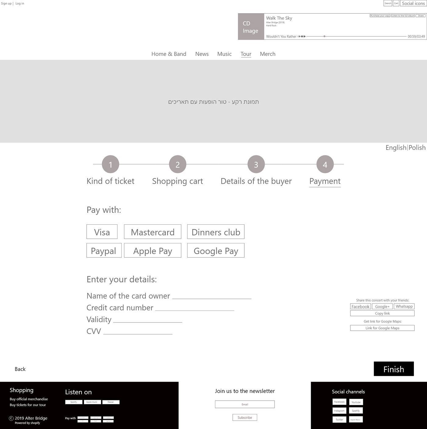 Entry 249767 in Ux & Ui project about e-commers website by Sarit Graphic Design